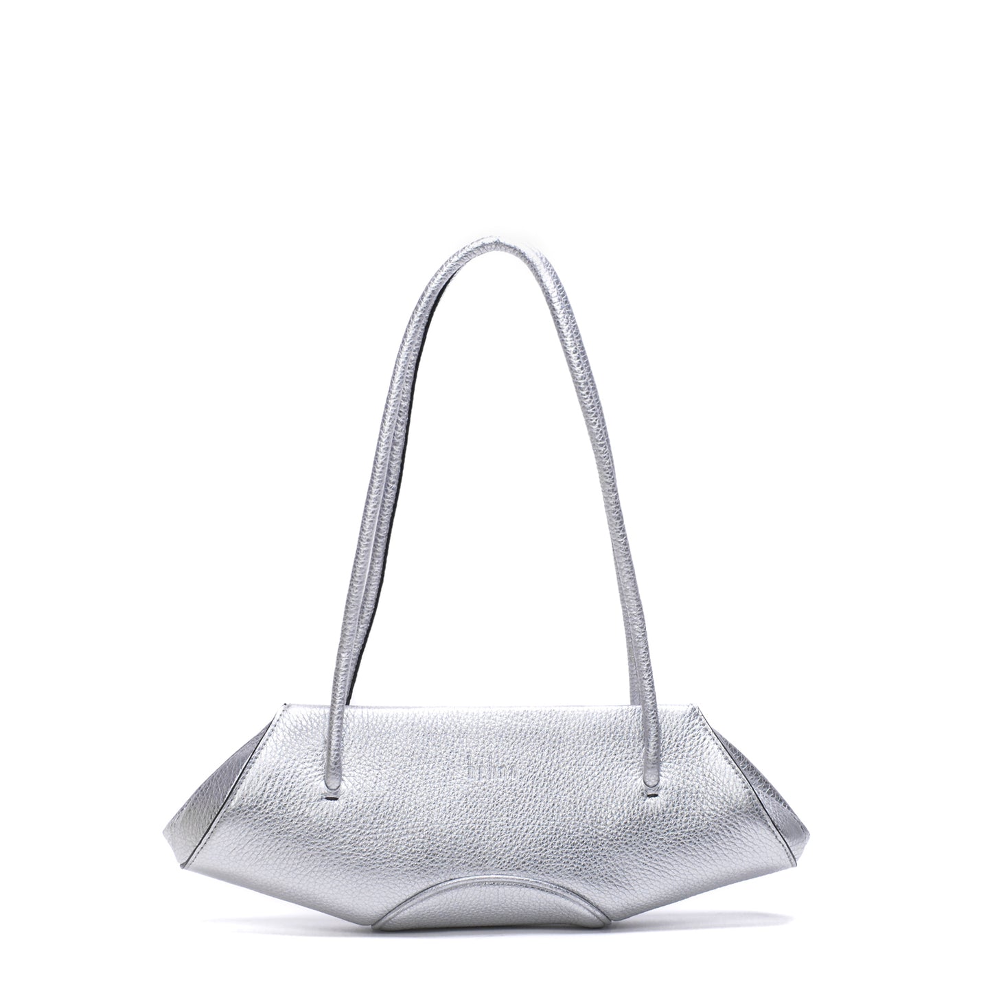 ELIZABETH BAGUETTE MINI METALLIC - SILVER