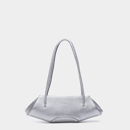 ELIZABETH BAGUETTE MINI METALLIC - SILVER