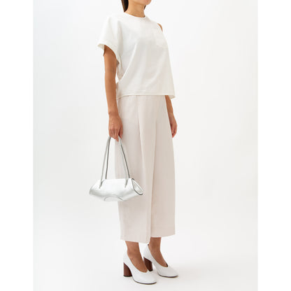 ELIZABETH BAGUETTE MINI METALLIC - SILVER