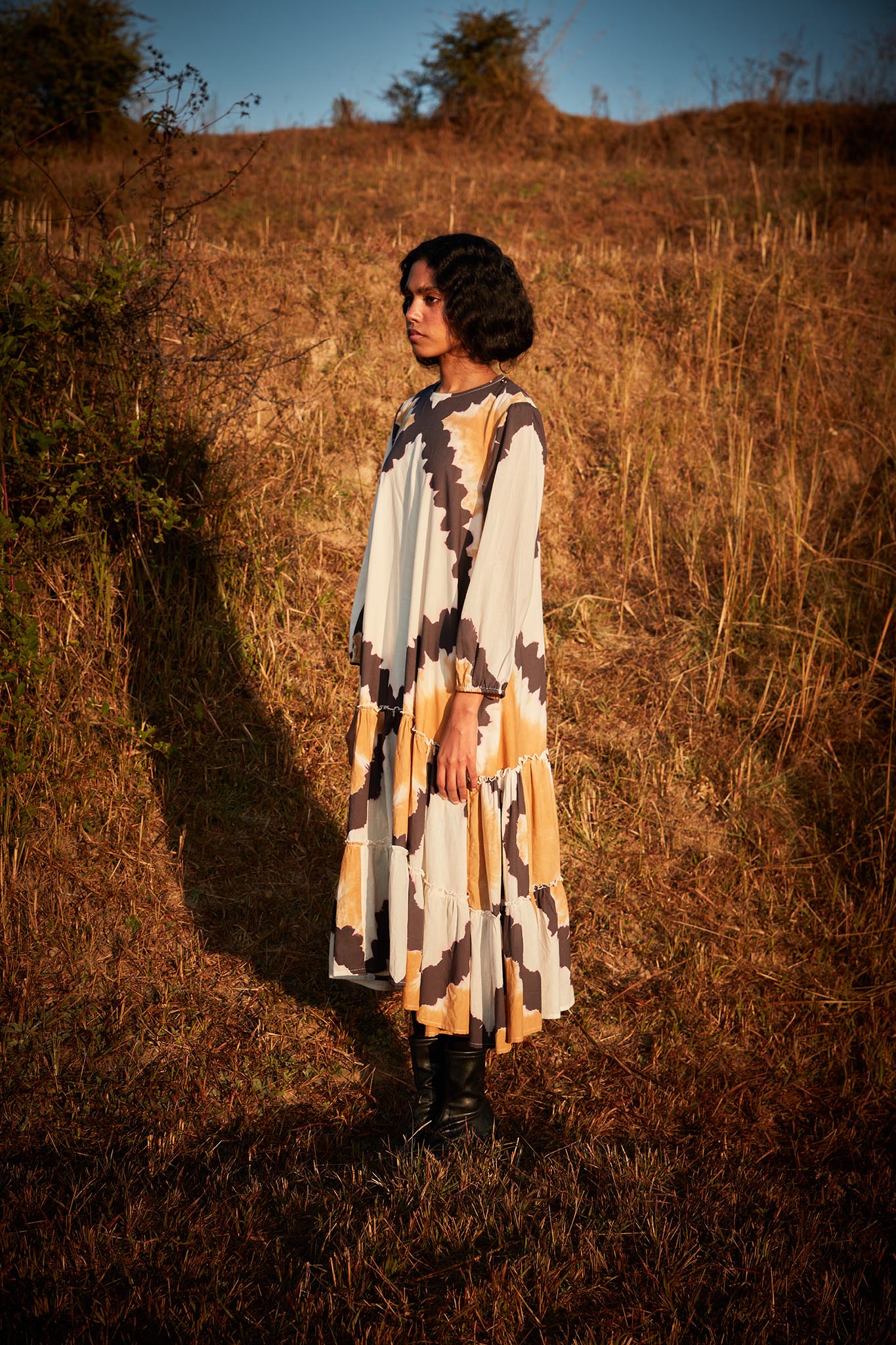 Dunetime Shibori Dress