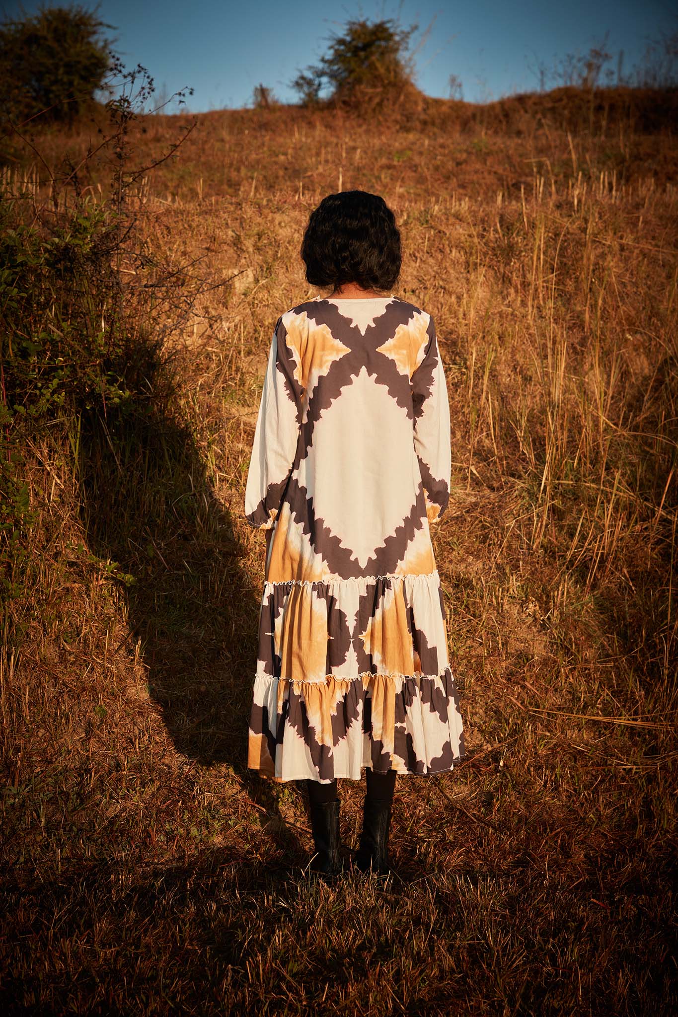 Dunetime Shibori Dress