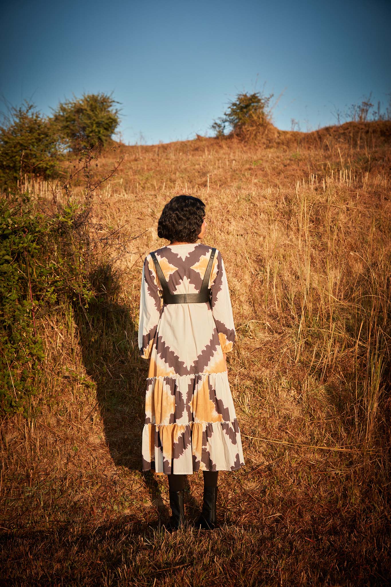 Dunetime Shibori Dress