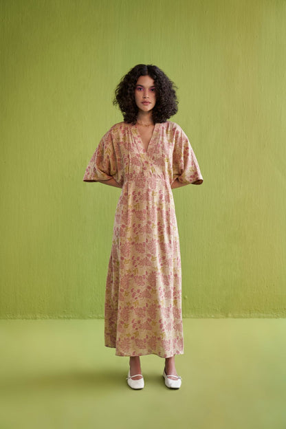 Fern Bloom Lyocell Maxi Dress