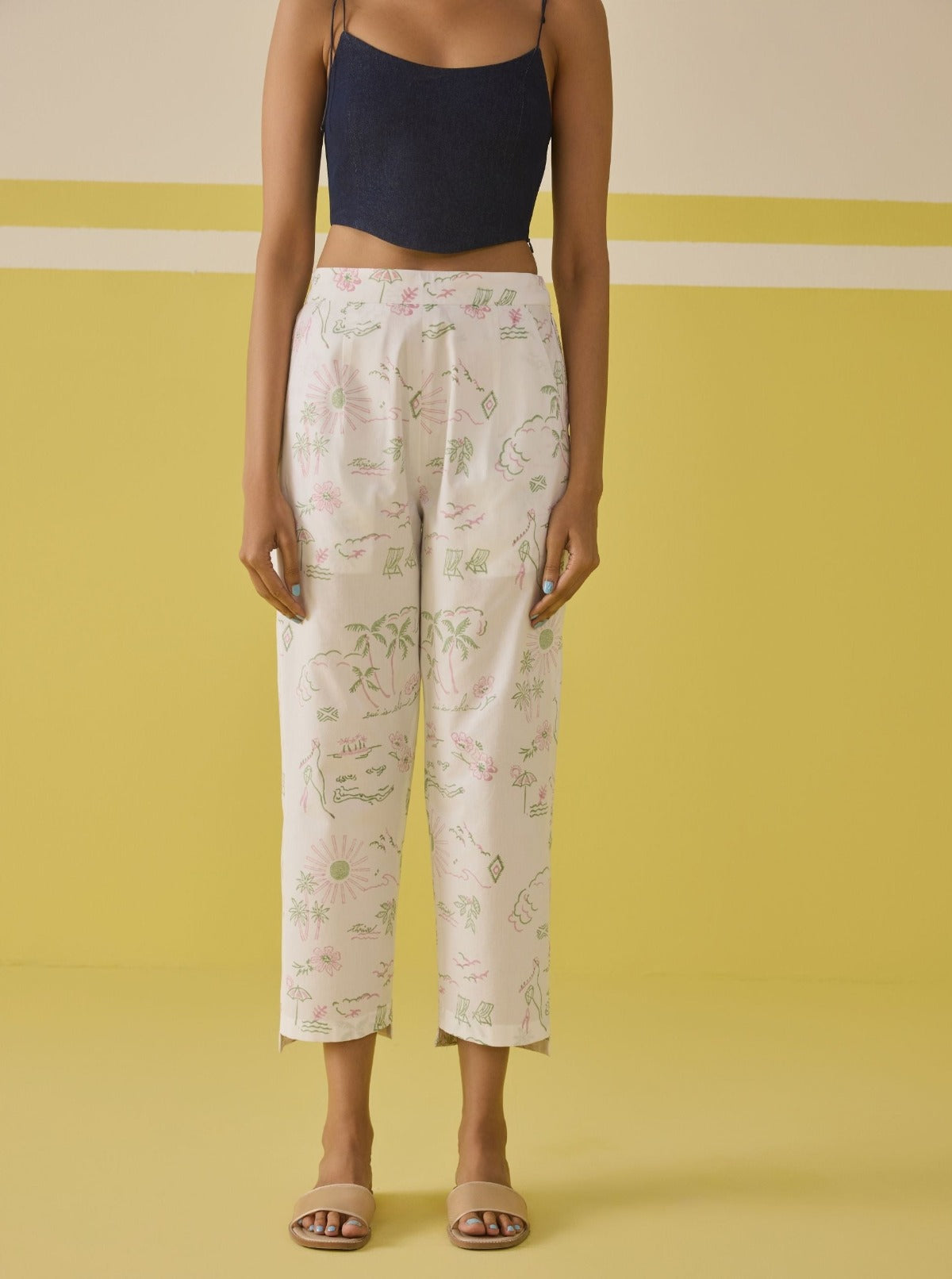 Garden Of Joy Organic Cotton Trousers