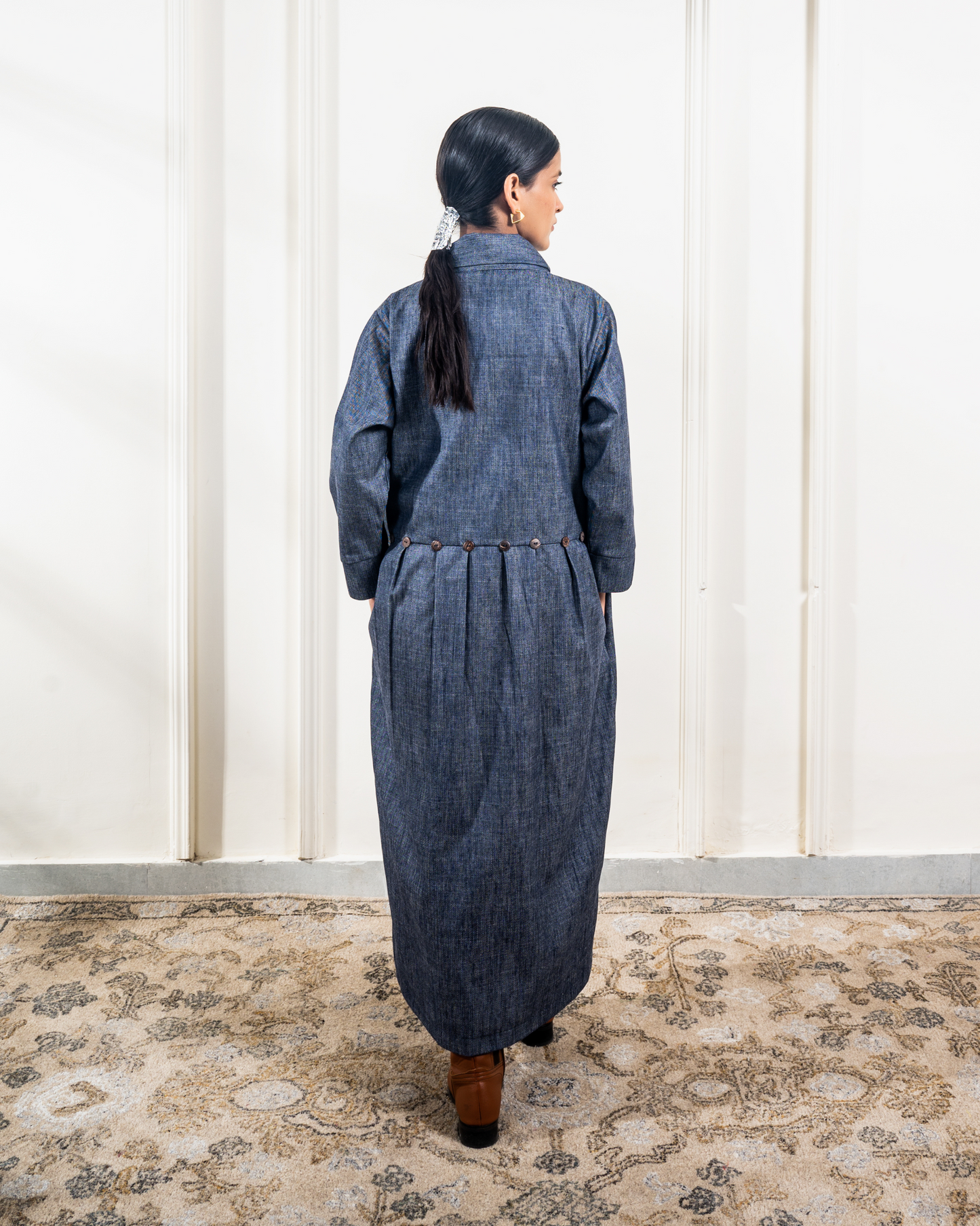 Pantheon Herringbone Winter Dress