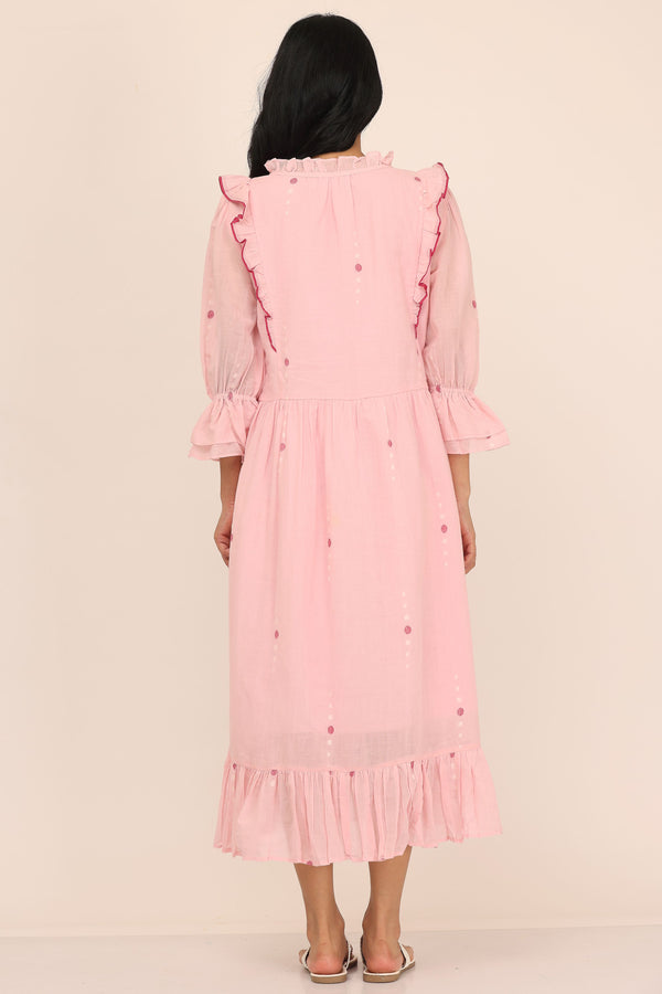 Frill Dress (Pink)