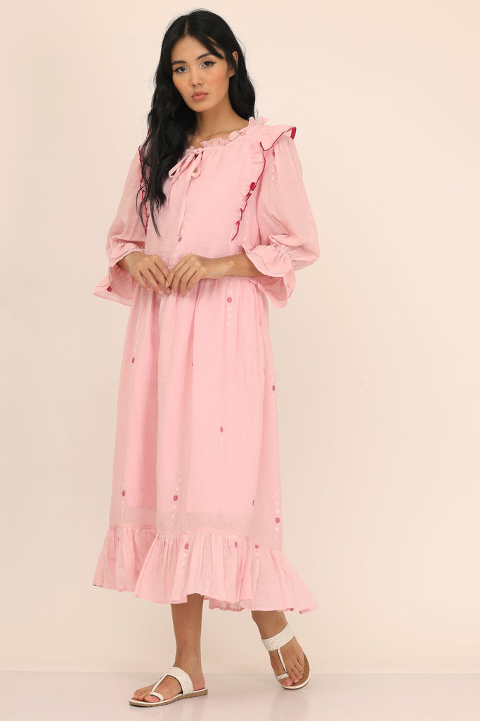 Frill Dress (Pink)