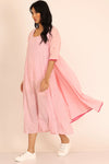 Jacket Dress Set Of-2 (Pink)