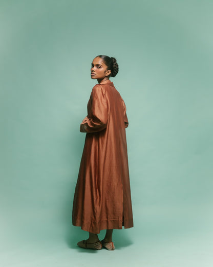 Cattleya Trench Set Brown