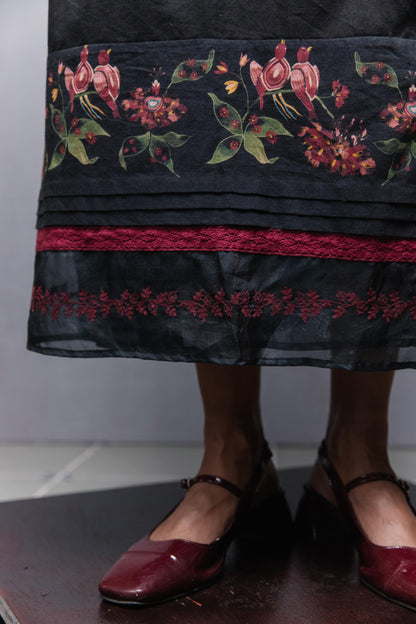 Jama Dress In Black
