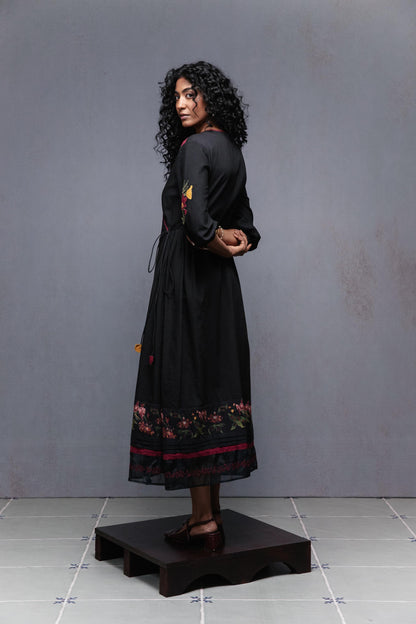 Jama Dress In Black