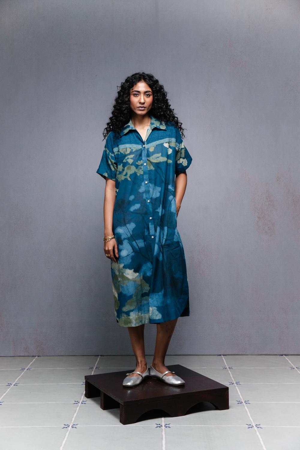 Eva Dress In Blue