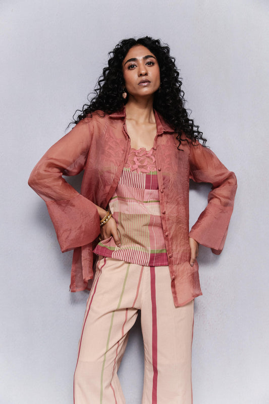Delilah Organza Shirt