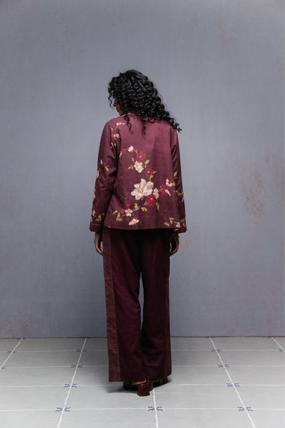 Selvage Jacket Wine