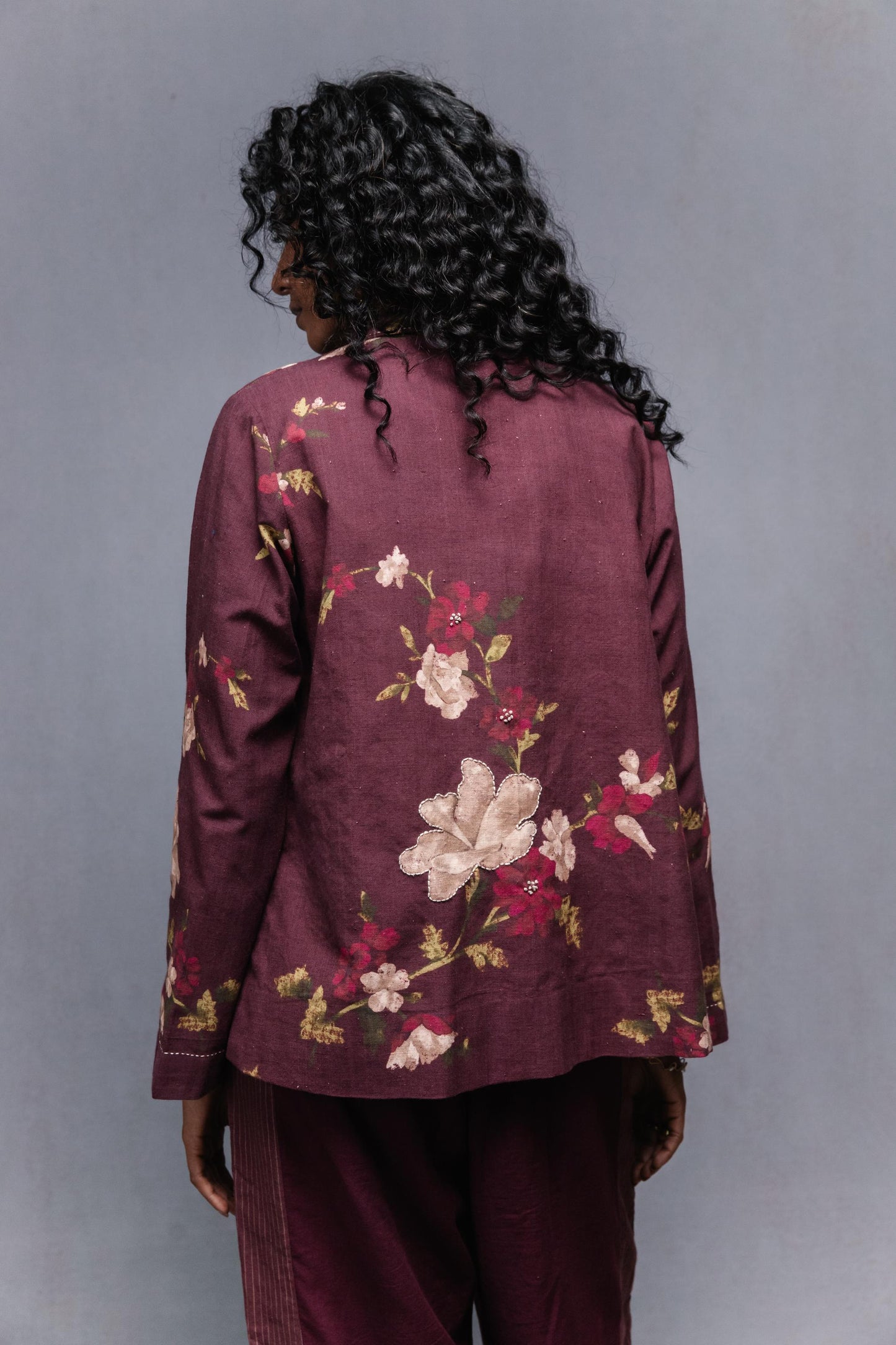 Selvage Jacket Wine