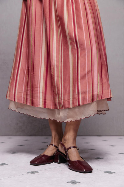 Eva Dress In Peach