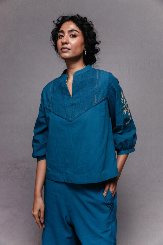 Terra Top In Blue