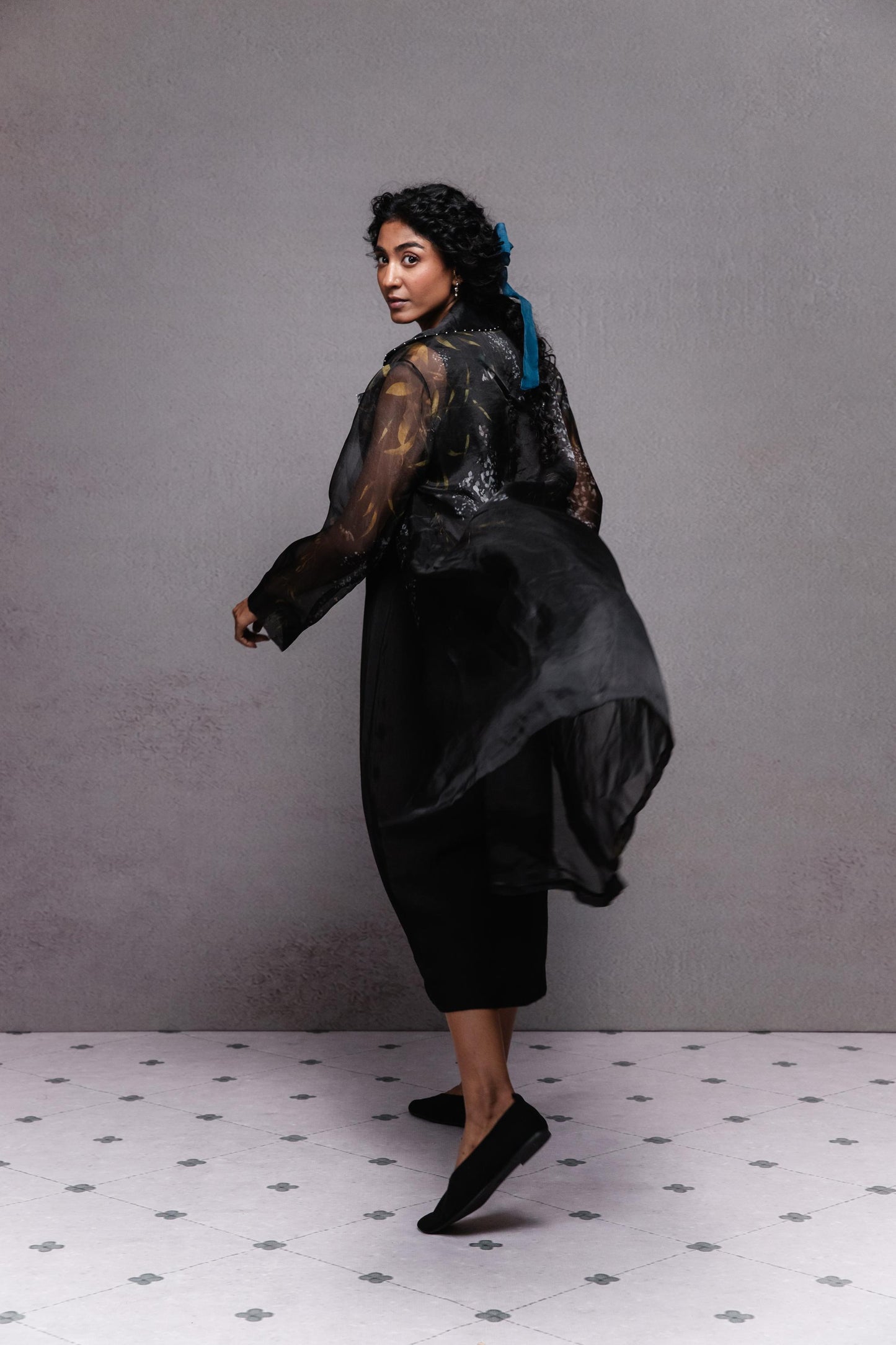 Cattleya Trench In Black