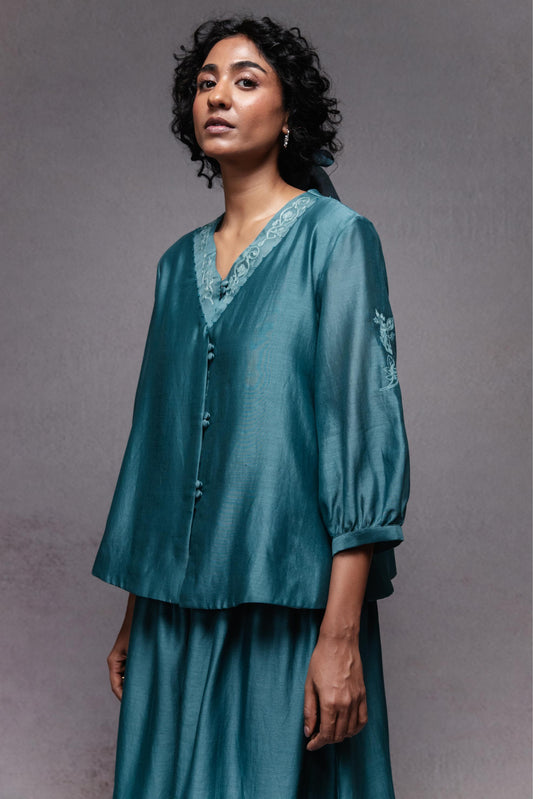 Yasmin Top Blue