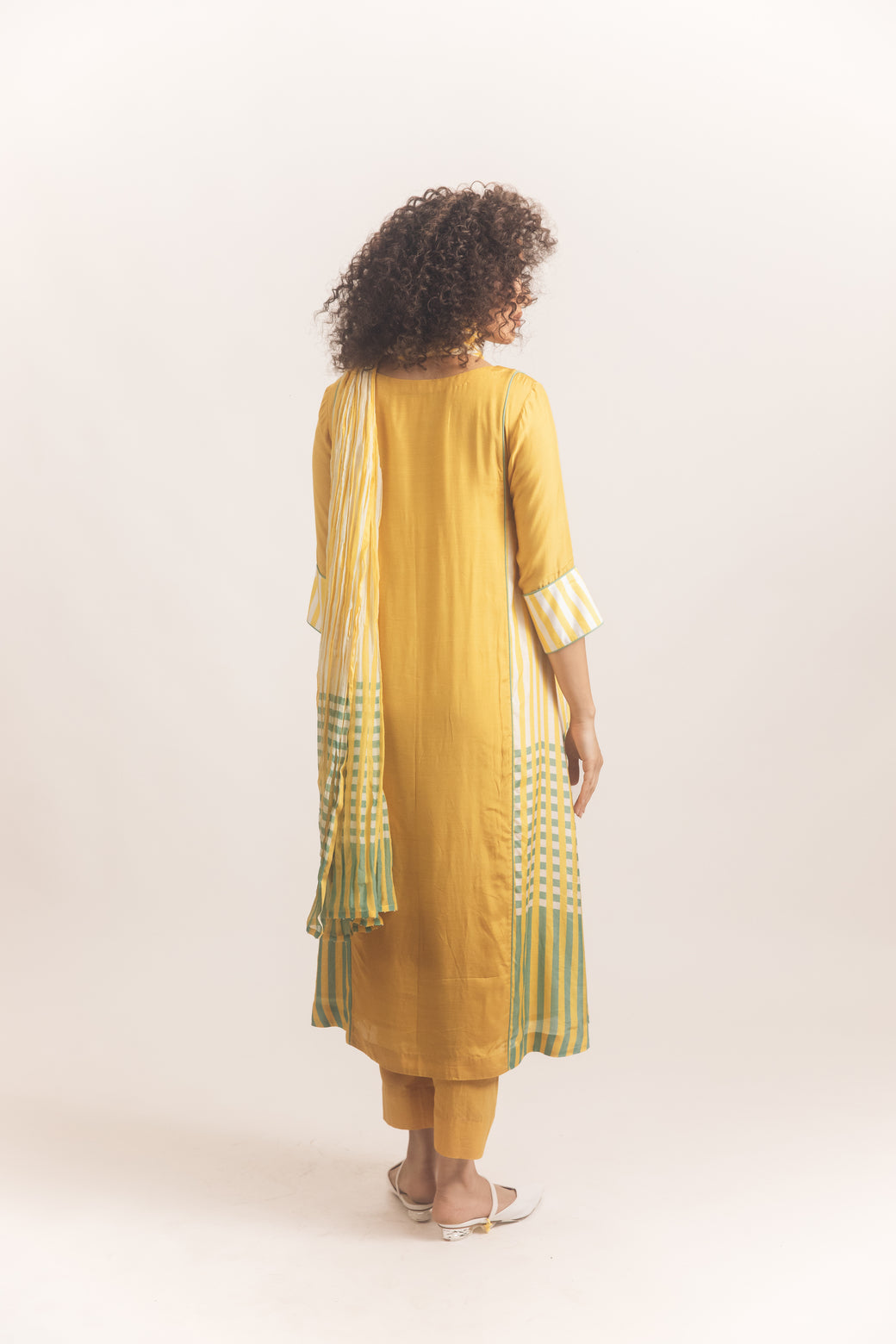 Sienna Kurta Set Yellow