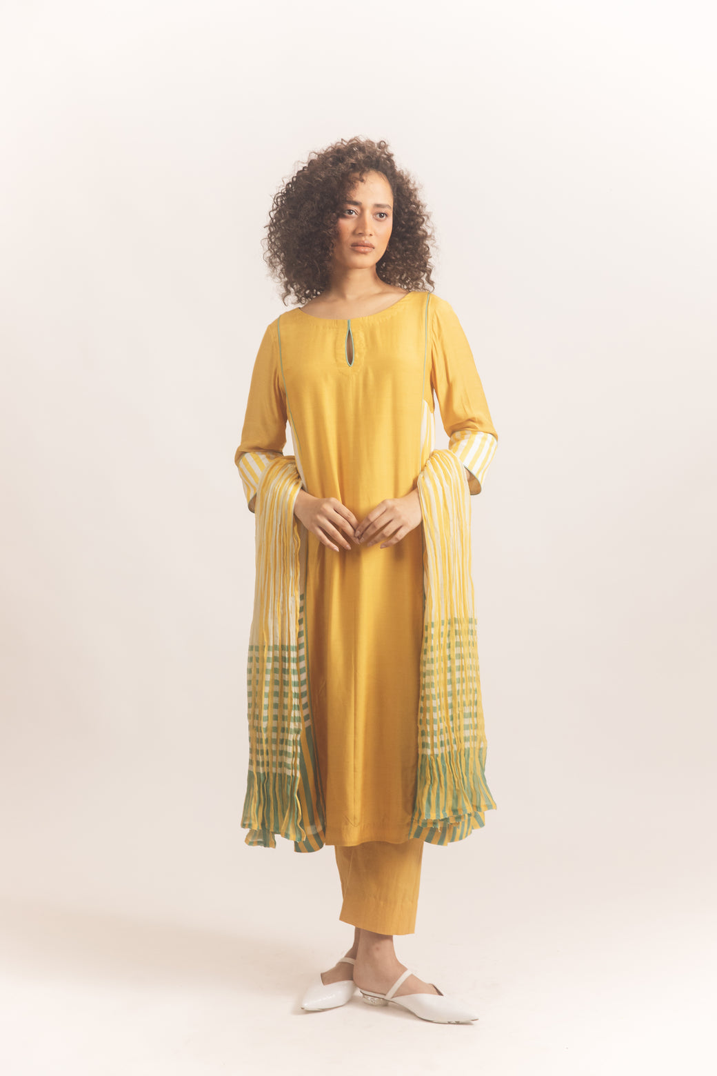 Sienna Kurta Set Yellow