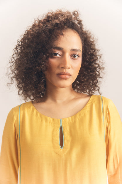 Sienna Kurta Set Yellow