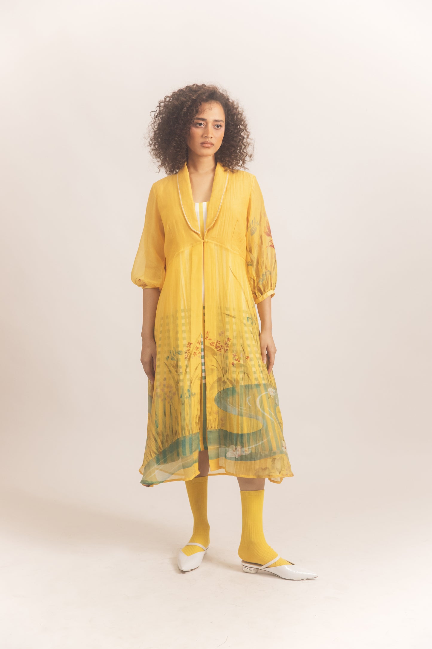 Aurora Jacket Set Yellow