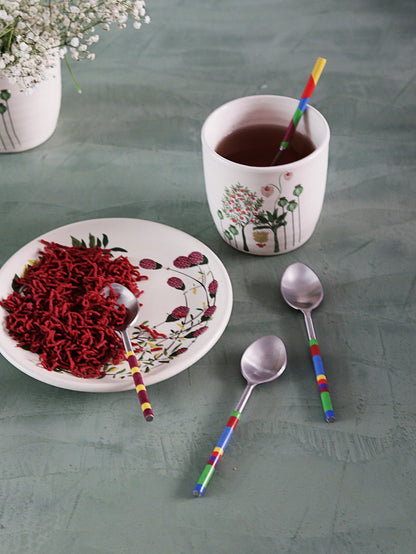 Striped Spoons - Set of 4