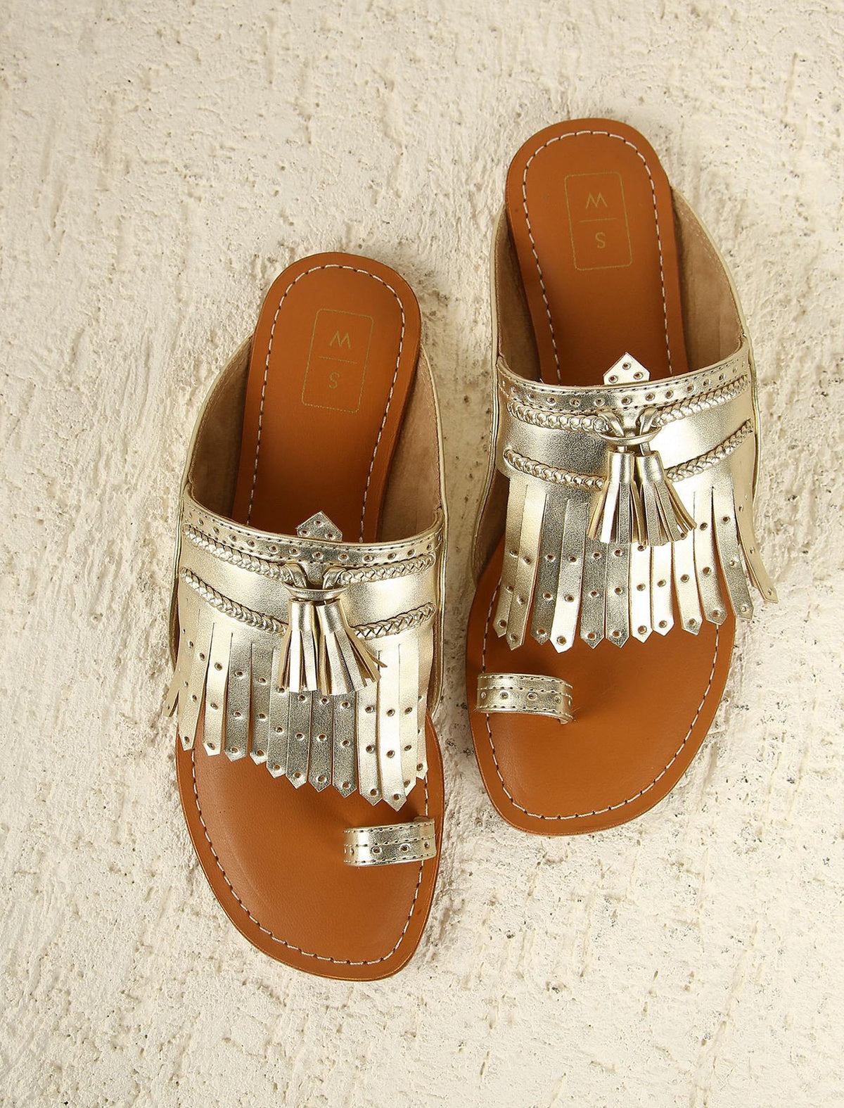 Lady Suzy Gold Sandals