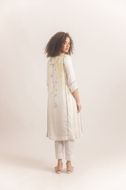 Sienna Kurta Set White