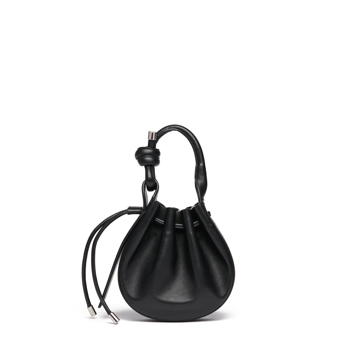 INA MINI CROSSBODY MILLED BLACK