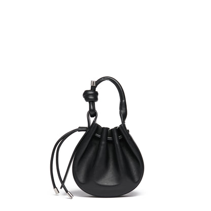 INA MINI CROSSBODY MILLED BLACK