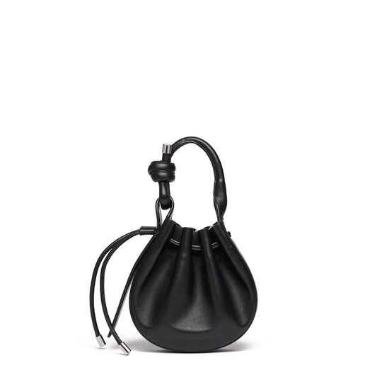 INA MINI CROSSBODY MILLED BLACK
