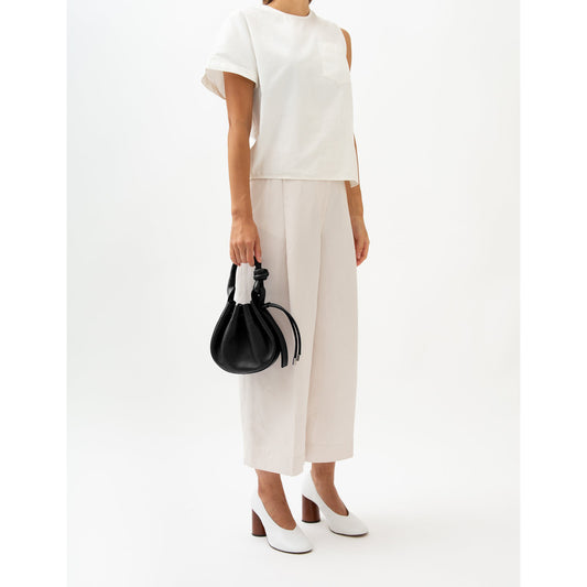 INA MINI CROSSBODY MILLED BLACK