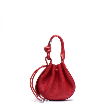 INA MINI CROSSBODY PEBBLE RED