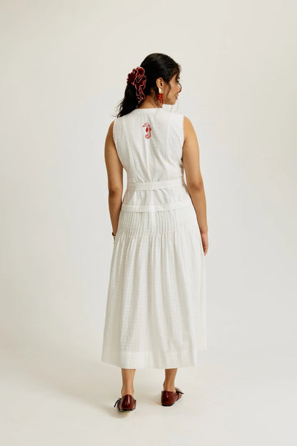 Zena Handwoven Blazer Dress