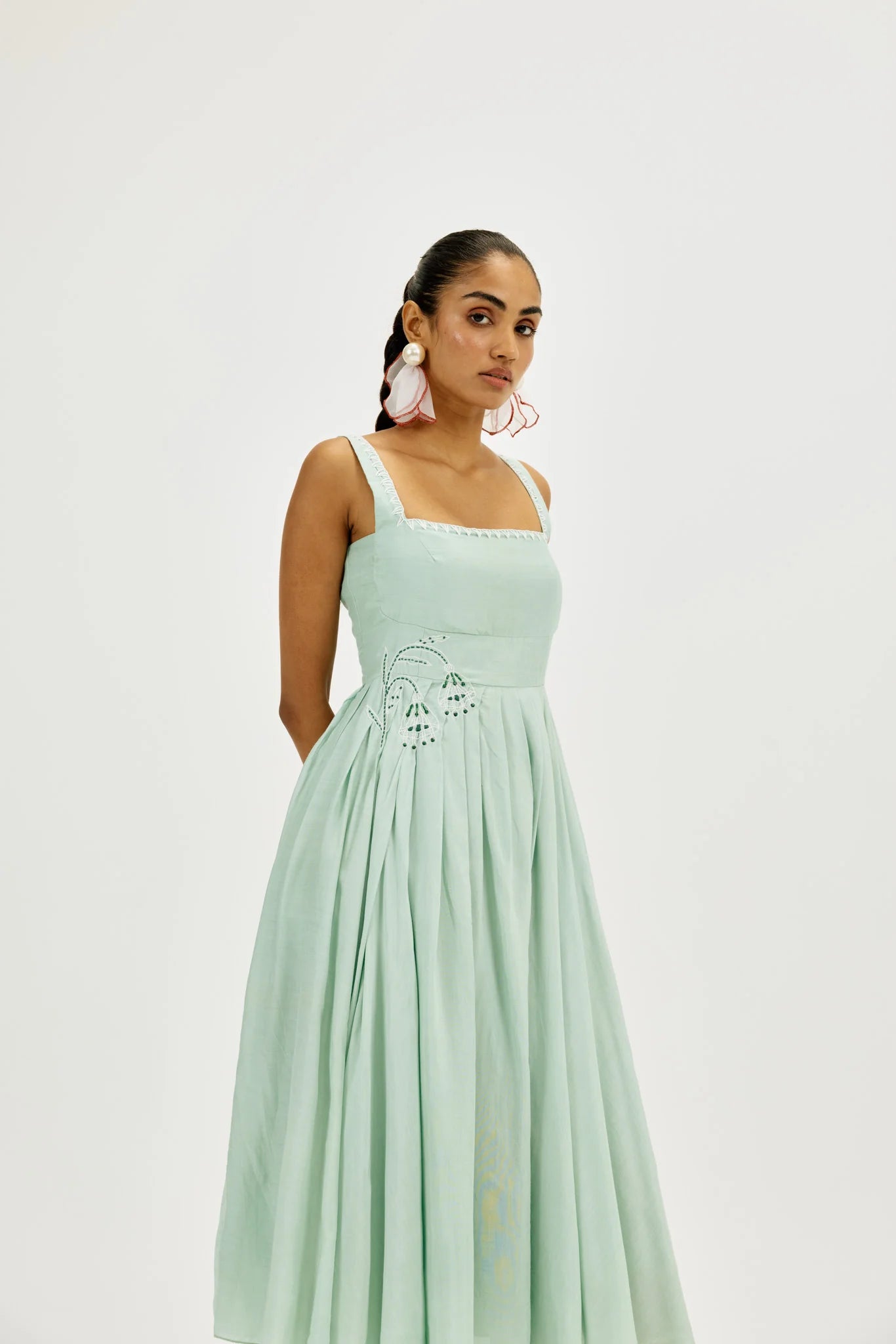 Cuna Pleated Dress