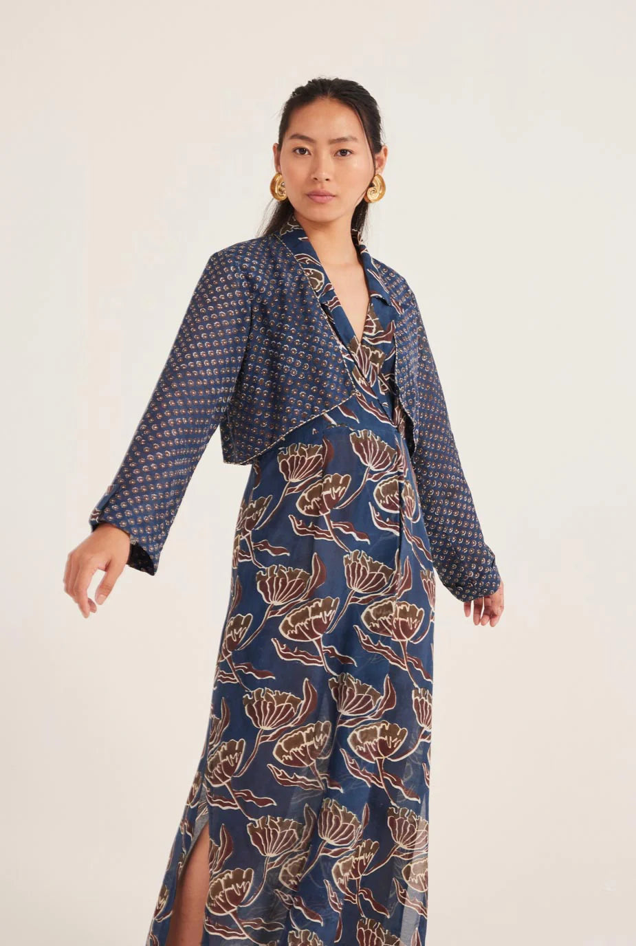 Iris Trench Dress