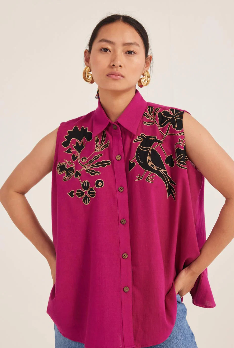 Tai Handloom Blouse