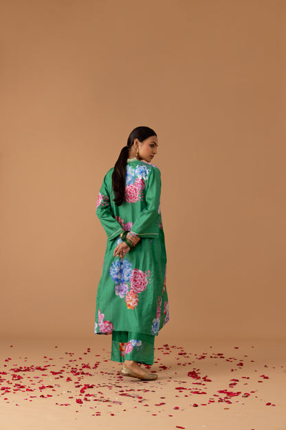 Jade Kaftan Set