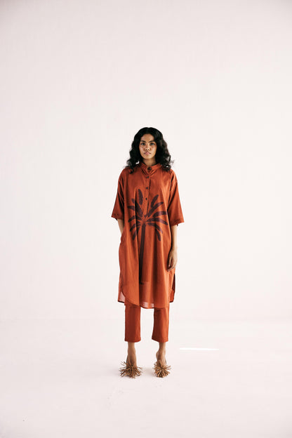 Rustic Palm Kurta Set