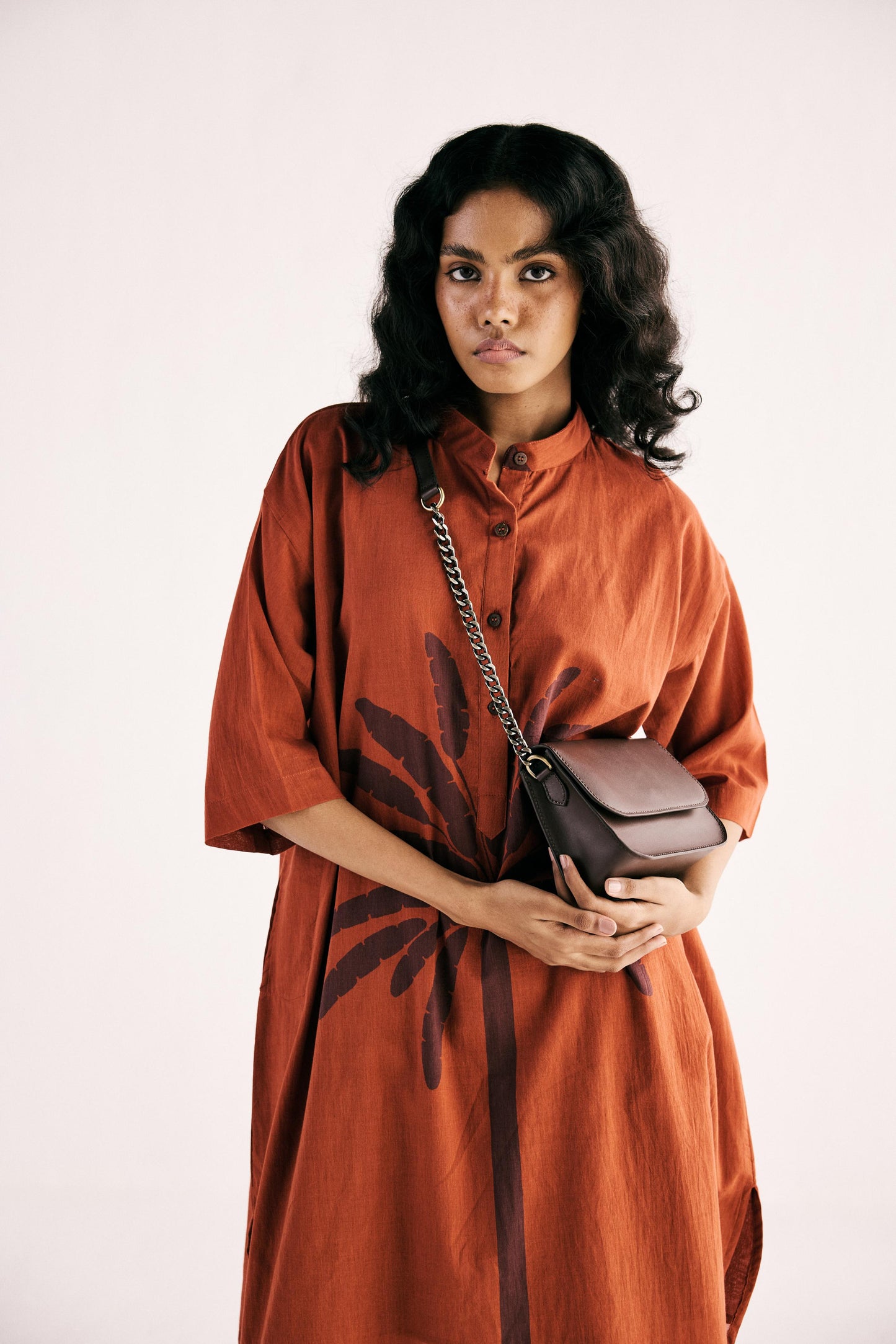 Rustic Palm Kurta Set