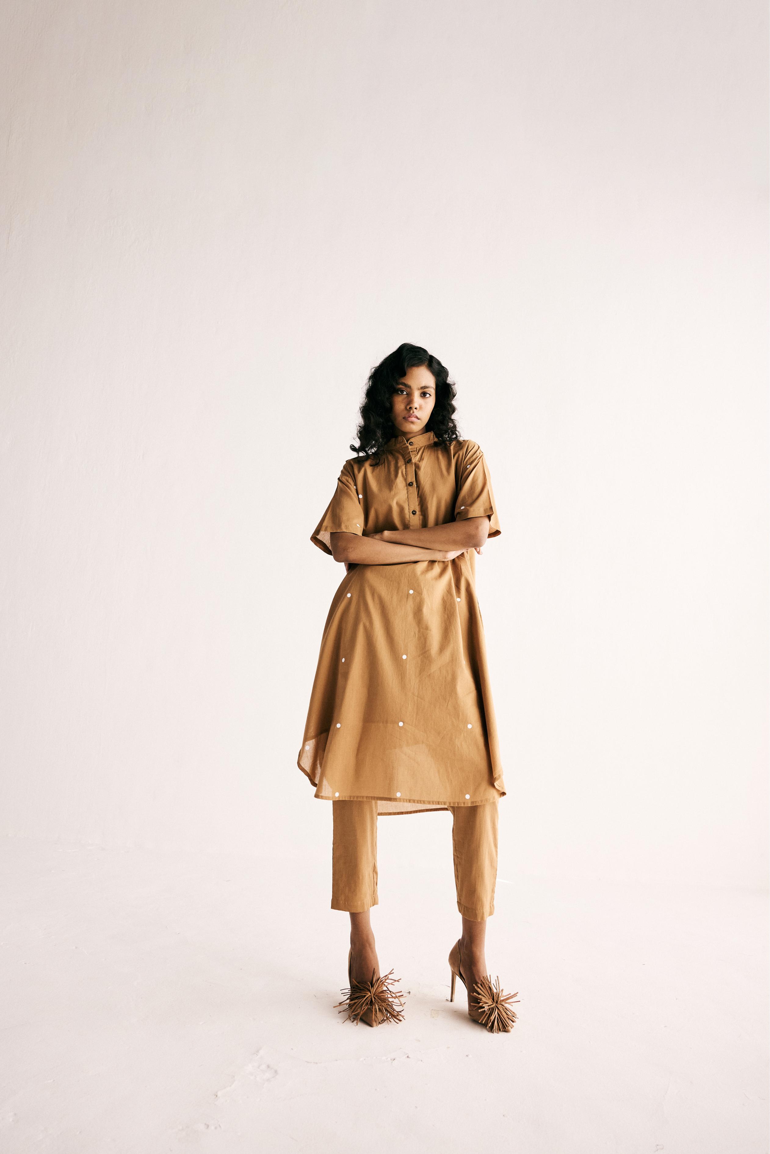 Sand Kurta Set – Shuffling Suitcases