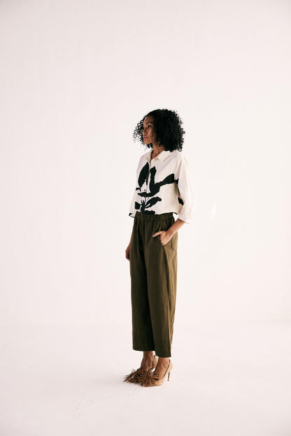 Olive Trousers