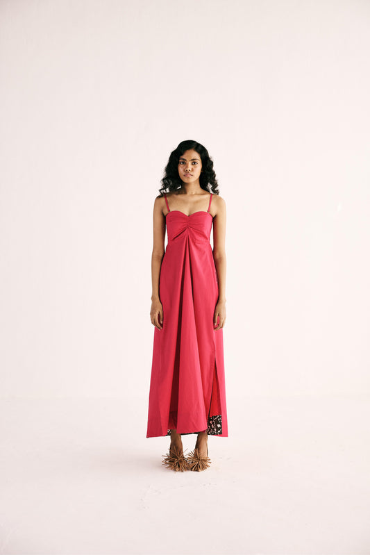 Fuchsia Flame Gown