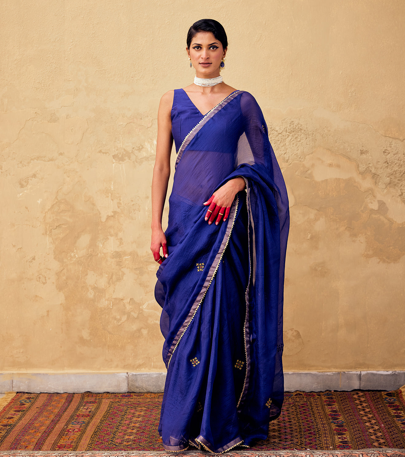 Dilruba Saree With Blouse