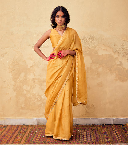 Dhoop Saree With Blouse