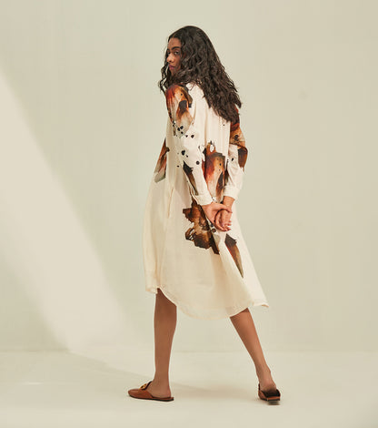 Myna Shirt Dress