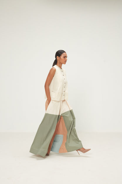 Teal Dune Pants