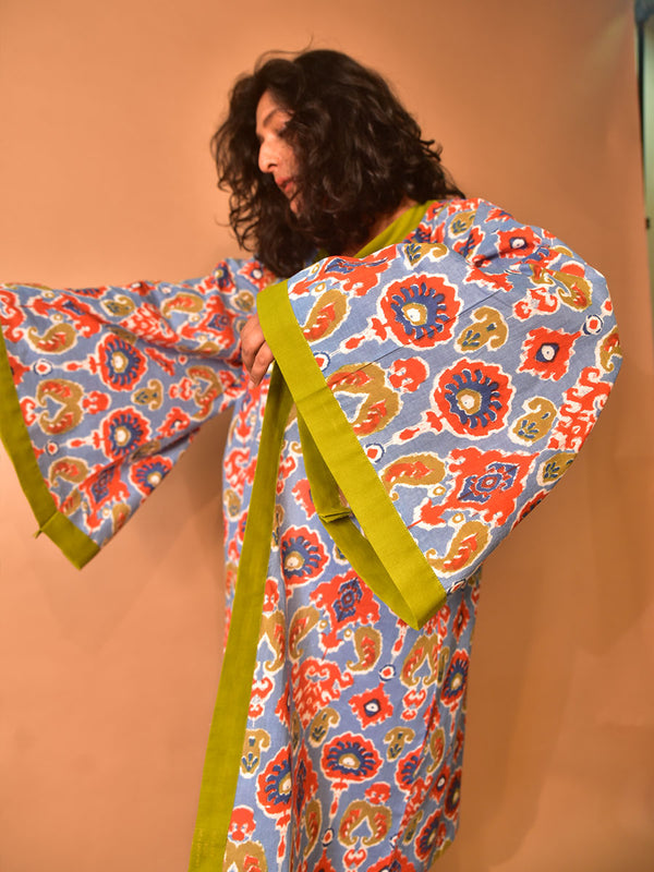 Lapis Kimono Jacket